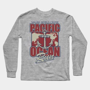 Pacific Ocean Run Long Sleeve T-Shirt